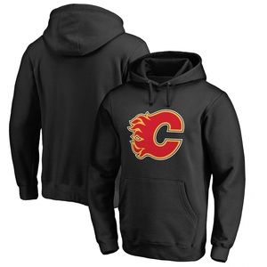 Fanatics Calgary Flames Fitted Pullover Hoodie